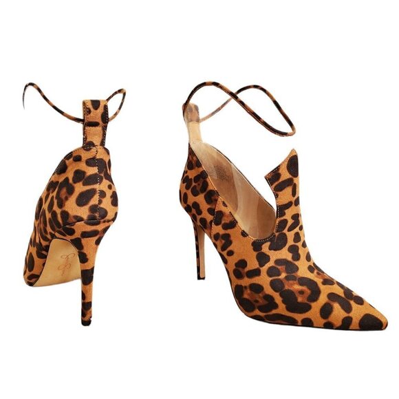 JESSICA SIMPSON WESTERN HIGH HEEL BOOTIE SIZE 5.5 - Picture 3 of 8